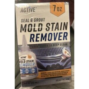 Active Mold Stain Remover Cleaner Seal Grout Deep Clean Heavy Duty Cleaner 7oz